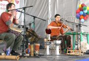 Этнические музыканты Токэ-Ча на фестивале в Коломенском